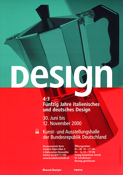Design exhibition in Bonn, near Cologne, Germany